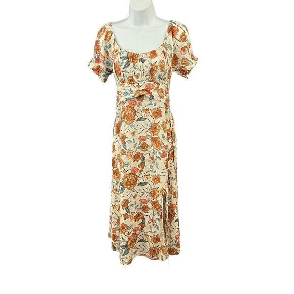 Fortunate One Caramel Kisses Midi Dress Size S - Picture 11 of 16